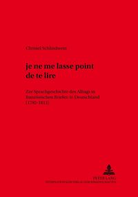 Produktbild: &laquo;... je ne me lasse point de te lire&raquo;