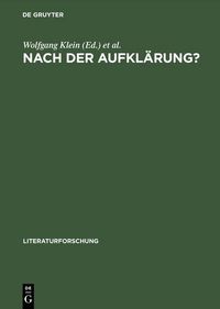 Produktbild: Nach der Aufkl&auml;rung?