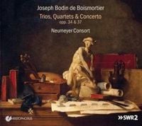 Produktbild: Joseph Bodin de Boismortier: Trios,Quartets & Con