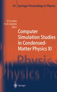 Produktbild: Computer Simulation Studies in Condensed-Matter Physics XI