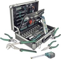 Bild vom Artikel Brüder Mannesmann  M29067 Heimwerker Werkzeugkoffer bestückt 90teilig (L x B x H) 370 x 135 x 265 mm vom Autor 