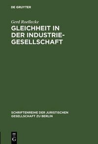Produktbild: Gleichheit in der Industriegesellschaft