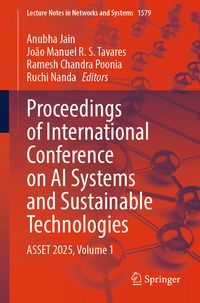 Produktbild: Proceedings of International Conference on AI Systems and Sustainable Technologies