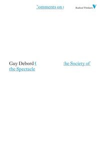 Produktbild: Comments On The Society Of The