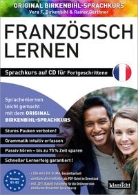 Produktbild: Franz&ouml;sisch lernen f&uuml;r Fortgeschrittene 1+2 (ORIGINAL BIRKENBIHL)