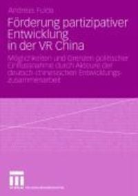 Produktbild: F&ouml;rderung partizipativer Entwicklung in der VR China