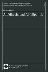 Produktbild: Abfallrecht und Abfallpolitik