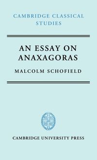 Produktbild: An Essay on Anaxagoras