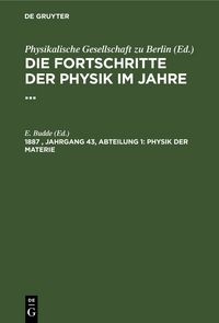 Produktbild: Physik der Materie