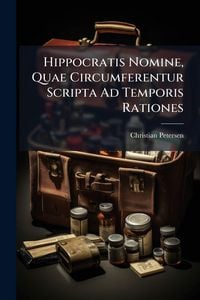Produktbild: Hippocratis Nomine, Quae Circumferentur Scripta Ad Temporis Rationes