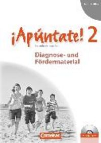 Produktbild: &iexcl;Ap&uacute;ntate!, 2. Fremdsprache, Ausgabe 2008, Band 2, Diagnose- und F&ouml;rdermaterial mit CD-ROM