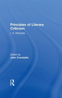 Produktbild: Principles of Literary Criticism V3