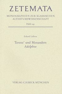Produktbild: Terenz' und Menanders Adelphoe