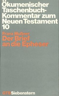 Produktbild: &Ouml;kumenischer Taschenbuchkommentar zum Neuen Testament / Der Brief an die Epheser
