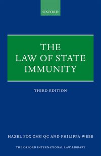 Produktbild: The Law of State Immunity