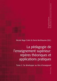 Produktbild: La p&eacute;dagogie de l'enseignement sup&eacute;rieur : rep&egrave;res th&eacute;oriques et applications pratiques