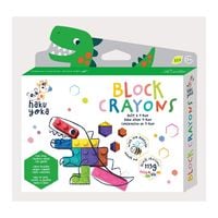 Produktbild: HAKUYOKA - Block-Wachsmalkreiden T-Rex
