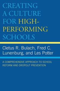 Produktbild: Creating a Culture for High-Performing Schools