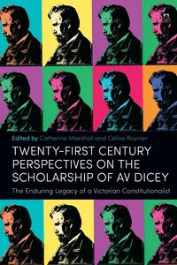 Produktbild: Twenty-First Century Perspectives on the Scholarship of AV Dicey