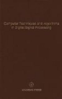 Produktbild: Computer Techniques and Algorithms in Digital Signal Processing