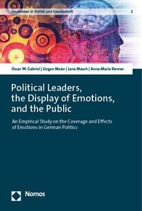Produktbild: Political Leaders, the Display of Emotions, and the Public