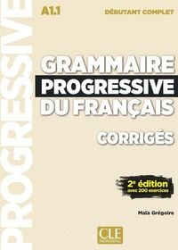 Produktbild: Grammaire progressive du francais - Niveau debutant complet (A1.1) - Corriges