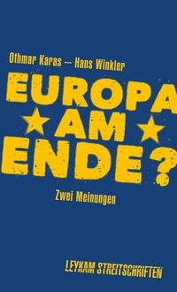 Produktbild: Europa am Ende? Zwei Meinungen