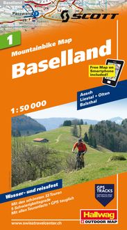 Bild vom Artikel MTB-Karte 01 Baselland 1:50.000 vom Autor Hallwag Kümmerly+Frey AG