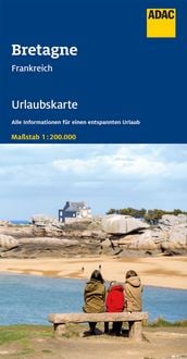 Produktbild: ADAC Urlaubskarte Bretagne 1:200.000