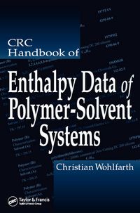 Produktbild: CRC Handbook of Enthalpy Data of Polymer-Solvent Systems