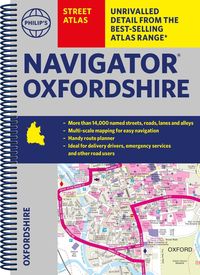 Produktbild: Philip's Navigator Street Atlas Oxfordshire