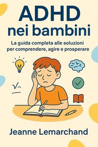 Produktbild: ADHD nei bambini: La guida completa alle soluzioni per comprendere, agire e prosperare