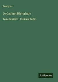 Produktbild: Le Cabinet Historique