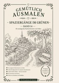 Produktbild: Gem&uuml;tlich ausmalen / Gem&uuml;tlich ausmalen - Spazierg&auml;nge im Gr&uuml;nen