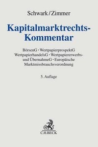 Produktbild: Kapitalmarktrechts-Kommentar
