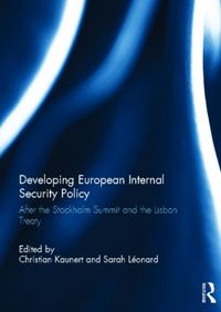Produktbild: Developing European Internal Security Policy
