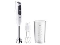 Bild vom Artikel Braun 4193-MQ3105B HB BRAUN WH Stabmixer 750 W mit Messbecher, mit Mixbecher, Turbofunktion Weiß-Grau vom Autor 