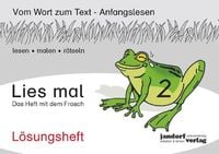 Produktbild: Lies mal Band 2 - Das Heft mit dem Frosch (L&ouml;sungsheft)