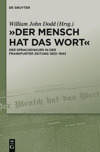 Produktbild: "Der Mensch hat das Wort"