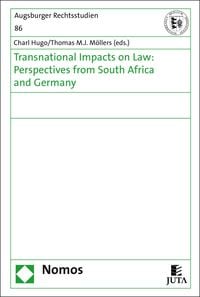 Produktbild: Transnational impacts on law: perspectives from South Africa and Germany