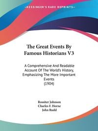 Produktbild: The Great Events By Famous Historians V3