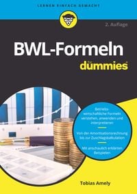 Bild vom Artikel BWL-Formeln für Dummies vom Autor Tobias Amely