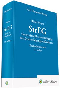 Produktbild: StrEG - Gesetz &uuml;ber die Entsch&auml;digung f&uuml;r Strafverfolgungsma&szlig;nahmen
