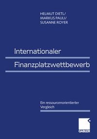 Produktbild: Internationaler Finanzplatzwettbewerb
