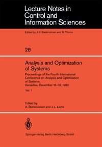 Produktbild: Analysis and Optimization of Systems