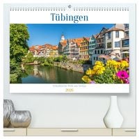 Produktbild: Tübingen - Schwäbische Perle am Neckar (hochwertiger Premium Wandkalender 2026 DIN A2 quer), Kunstdruck in Hochglanz