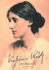 Produktbild: Notizbuch f&uuml;r Autorinnen und Autoren - sch&ouml;n gestaltet mit Leseband - A5 Hardcover liniert - "Virginia Woolf" - 100 Seiten 90g/m