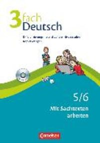 Produktbild: 3fach Deutsch - Differenzierungsmaterial auf drei Niveaustufen - 5./6. Jahrgangsstufe