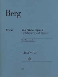 Produktbild: Alban Berg - Vier Stücke op. 5 für Klarinette und Klavier