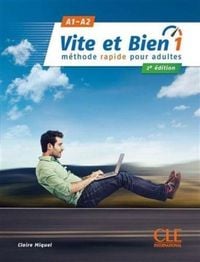 Produktbild: Vite et bien 1 - Niveaux A1/A2 - Livre + Audio telechargeable en ligne